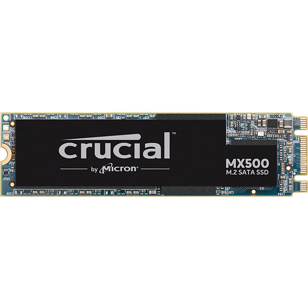 Crucial MX500 500GB 3D NAND SATA M.2 (2280SS) Internal SSD, up to 560MB/s - CT500MX500SSD42