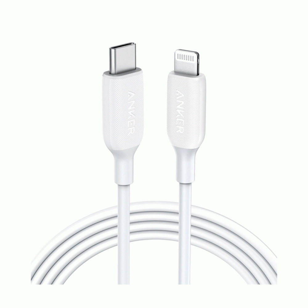 Anker USB C Cable, Powerline III USB C to USB C Charger Cable 2.0 (6ft) & Powerline II USB C to Lightning Cable (6ft)0