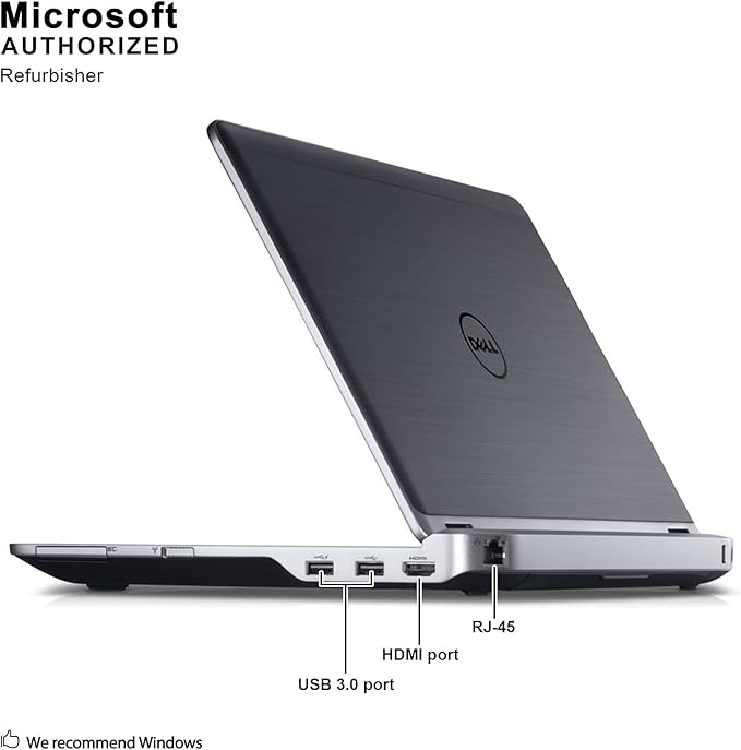 Dell Latitude E6230 – 12.5″ – Intel Core i7 – Memory 4GB RAM -Storage 500GB HDD -Black4