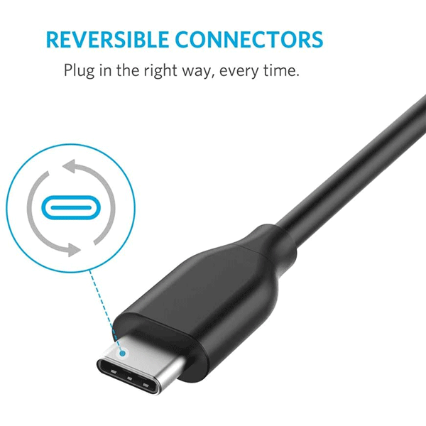 Anker USB C Cable, PowerLine USB 3.0 to USB C Charger Cable (3ft)3