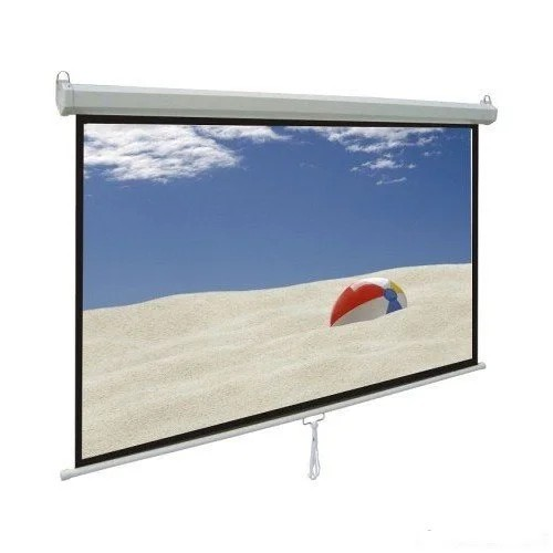 LW MPS -180M - MANUAL PROJECTOR SCREEN 180 x 180 CMS0