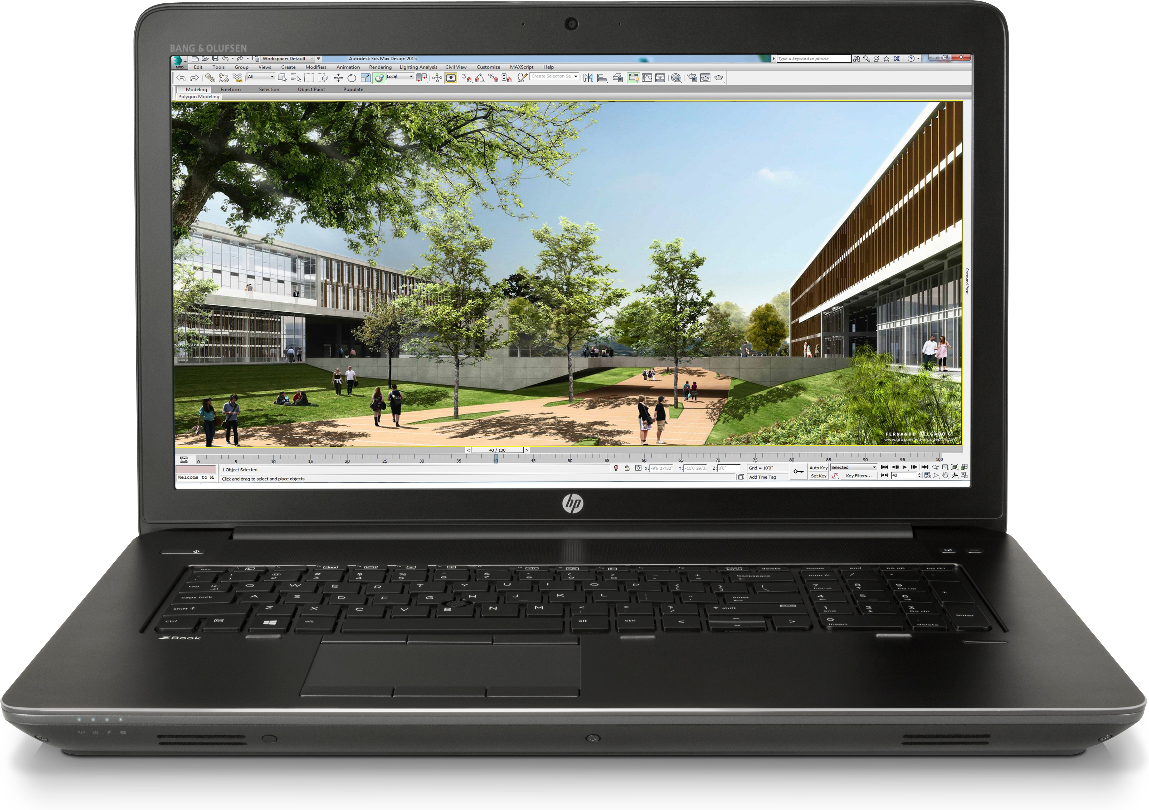 HP ZBook 17 G3 Intel® Core™ i7-6820HQ Mobile workstation 43.9 cm (17.3