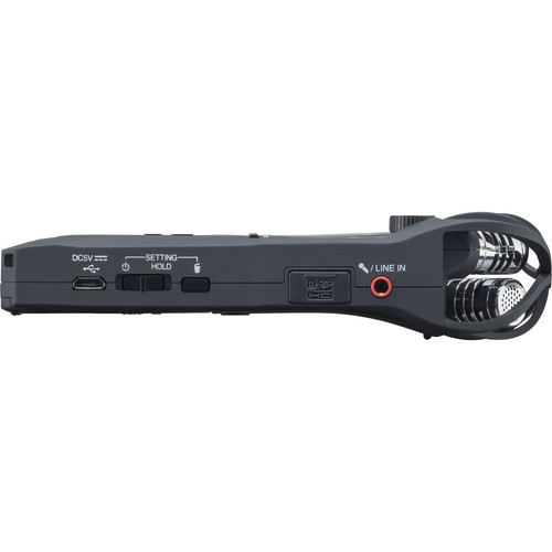 Zoom H1n 2-Input / 2-Track Portable Handy Recorder with Onboard X/Y Microphone (Black)3
