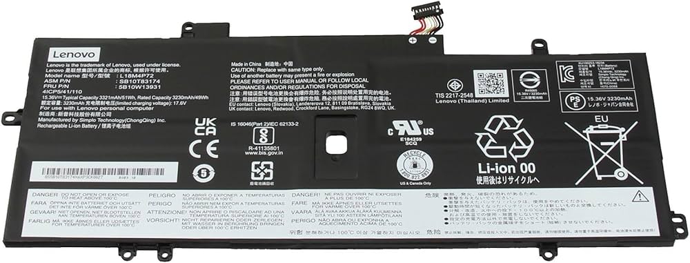 45wh Lenovo Chromebook N23 battery