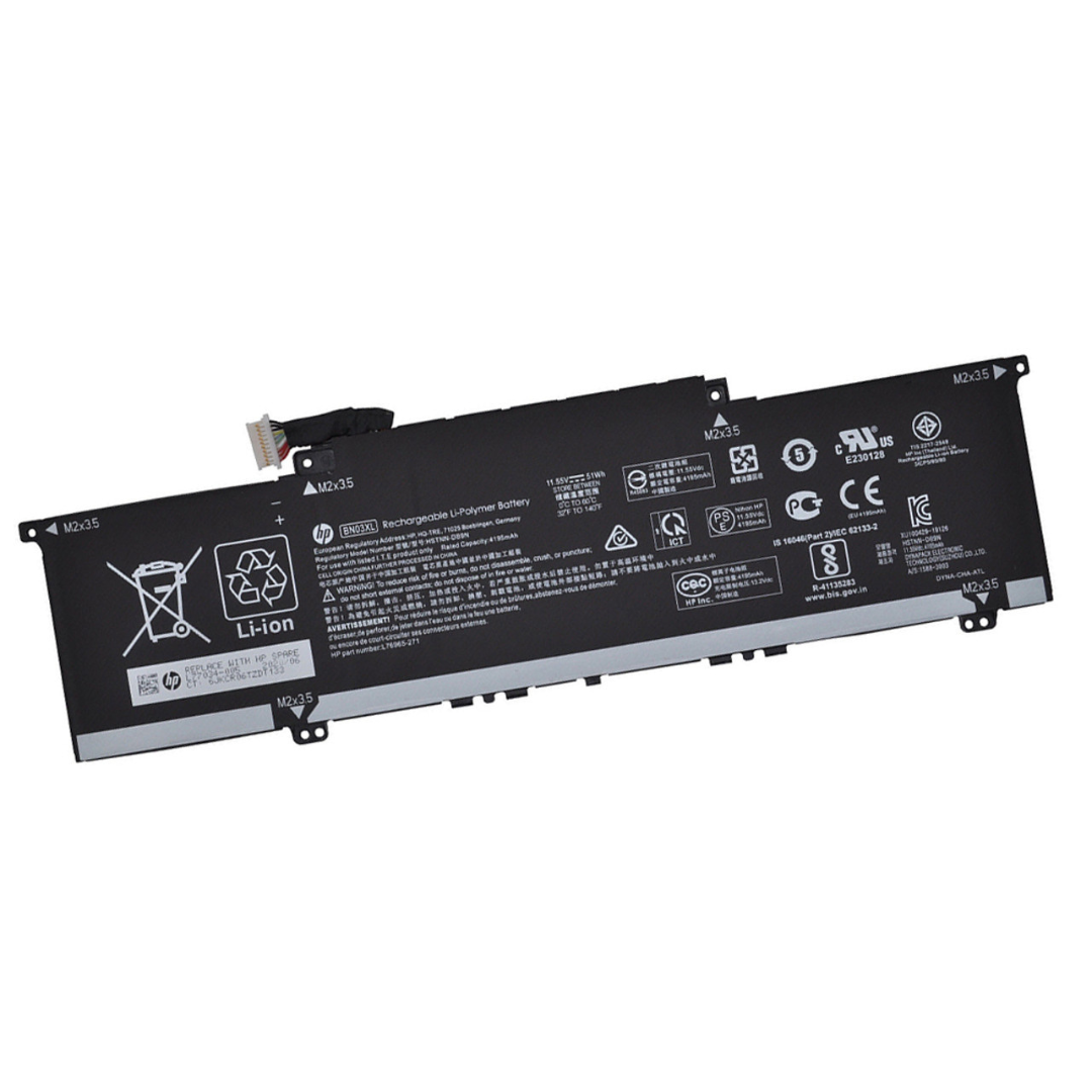 51Wh HP ENVY x360 15 Convertible PC 15-eu1000 battery- BN03XL0