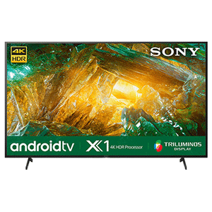 Sony X80H 139cm (55 inch) 4K UHD LED Android Smart TV (KD-55X8000H)