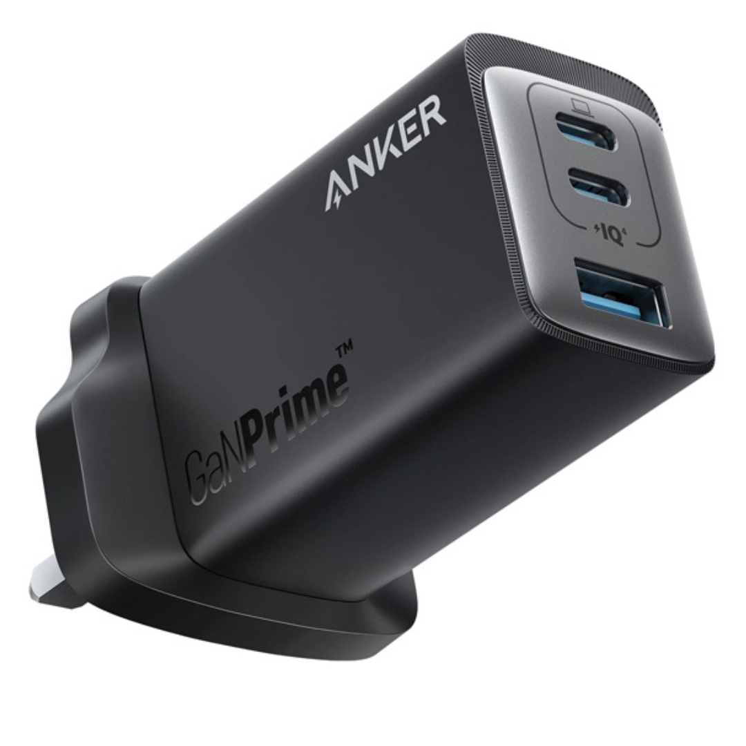 Anker 735 Charger (GaNPrime 65W) with USB-C to USB-C Cable- A26682112
