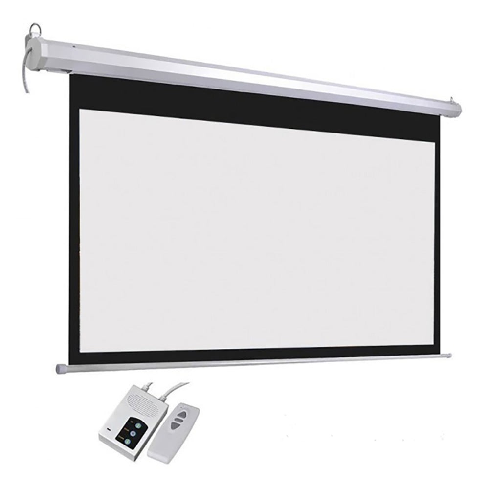 Auto Electric Projector Screen 243 x 243cm (96 by 96 inches)