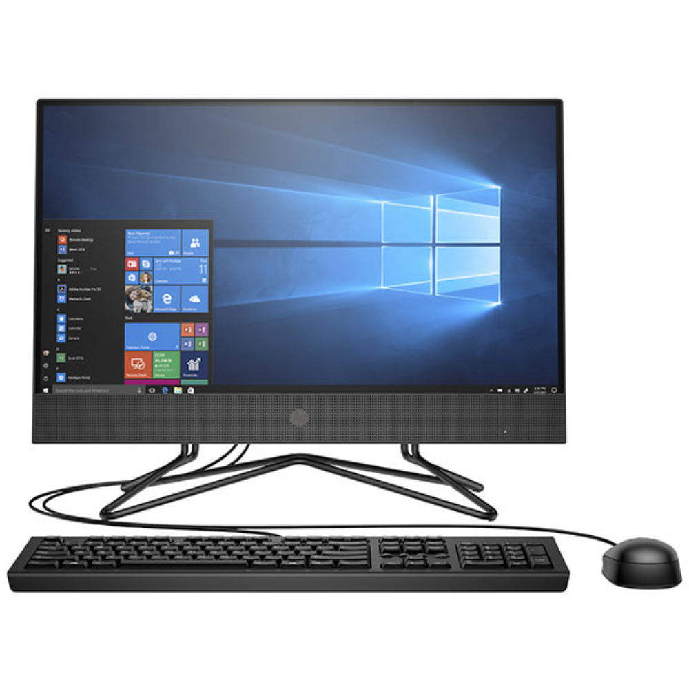 HP 200 G4 All in One Desktop, 10 Gen Intel core i3-10110U, 21.5