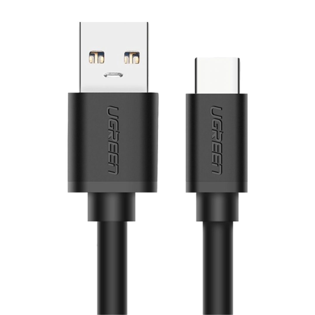 UGREEN USB 3.0 A Male to Type C Male Cable Nickel Plating 2m (Black) - US287 (UG-20884)2