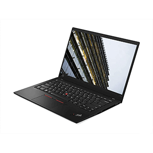 Lenovo ThinkPad X1 Carbon Gen 8 Laptop 14.0Inches 4K UHD Display, Intel Core i7 10510U, 16GB RAM, 1TB SSD, Wifi+Bluetooth Webcam Fingerprint upto 19.5hr Battery AimCare Sup HDMI Rapid Charge Win 10 Pro (20U9001KUE)