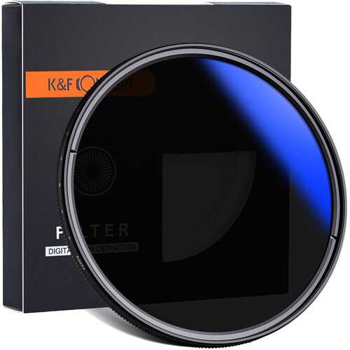 K&F Concept ND2-ND400 Blue Multi-Coated Variable ND Filter (43mm)2