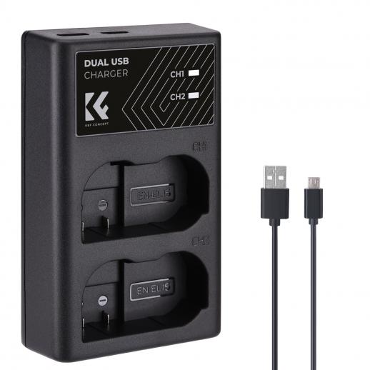 Caisi EN‑EL15c Replacement Batteries and Dual Charger0