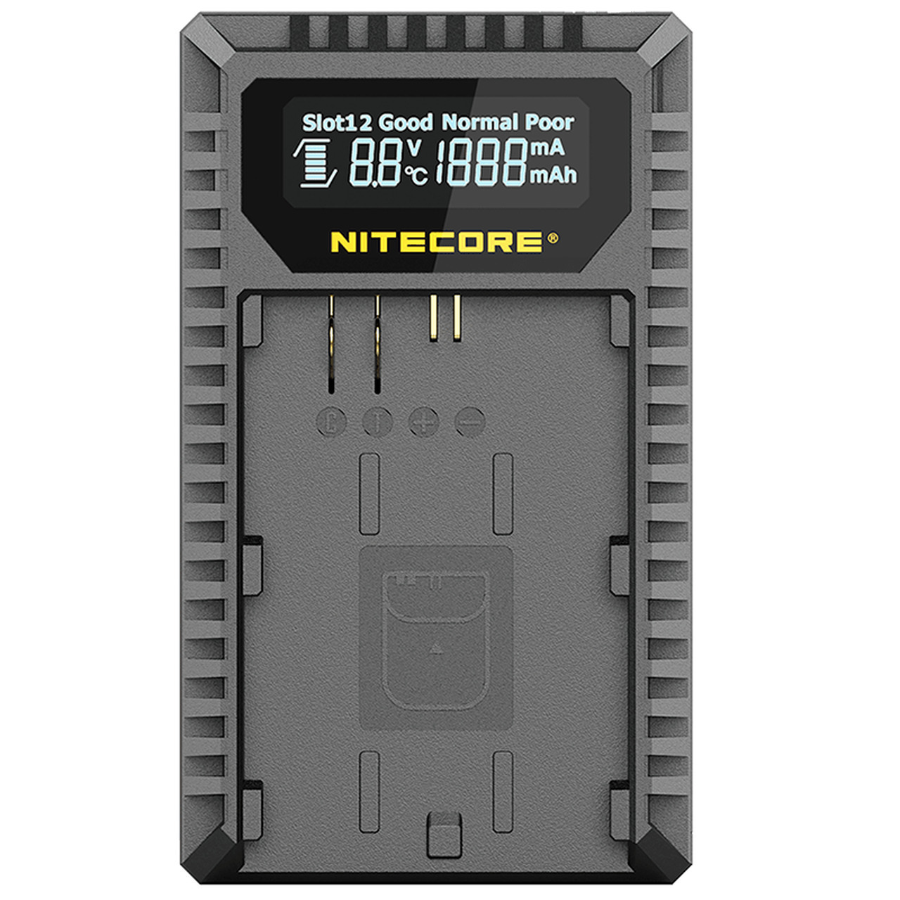 NITECORE UCN3 DUAL SLOT USB CAMERA BATTERY CHARGER (LP-E6N)