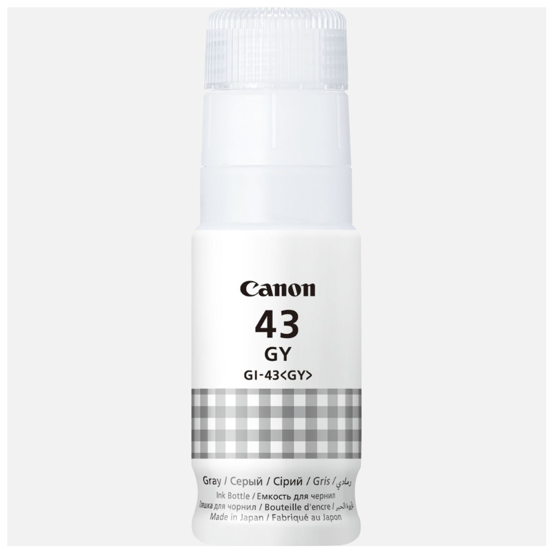 Canon GI-43 GY Grey Ink Bottle0