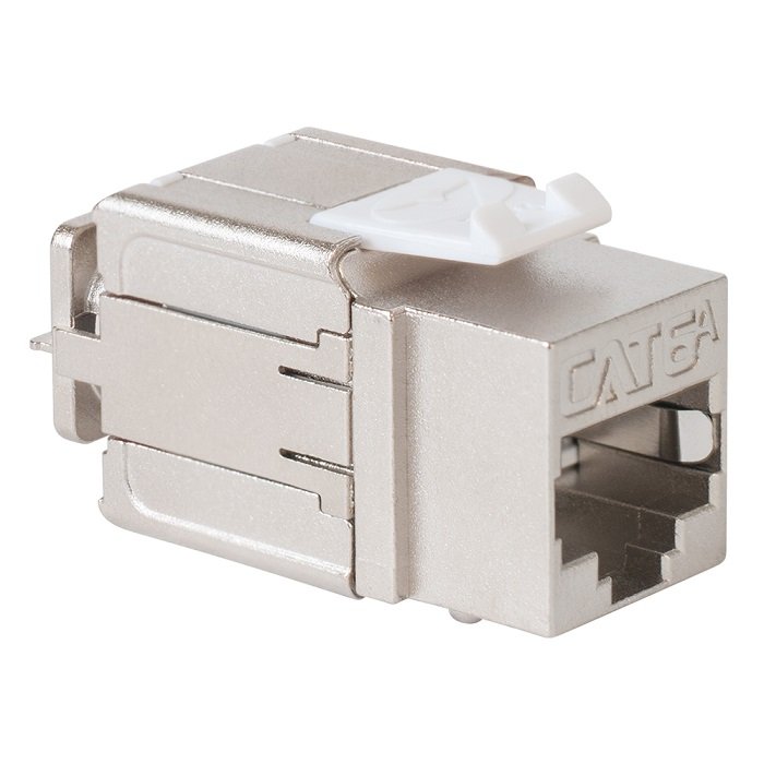 GIGANET Cat6A Shielded Keystone Jack – GN-C6A-FTP-KJP