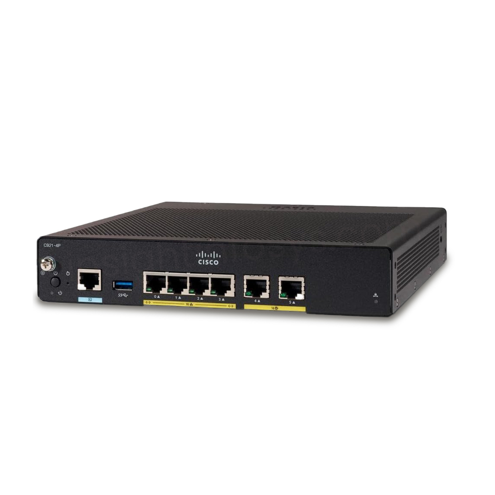 Cisco 921 Gigabit Ethernet Security Router (Includes Switch)