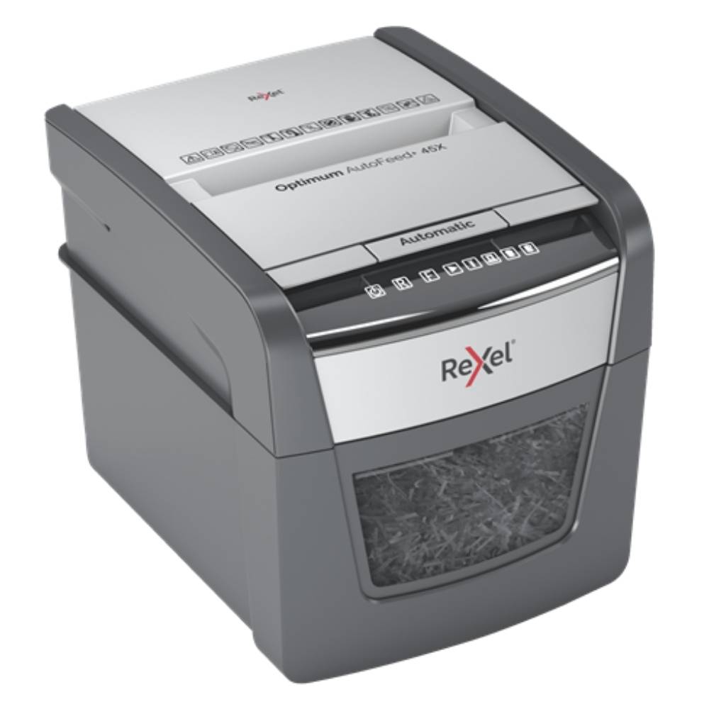 Rexel Optimum AutoFeed 45X UK Automatic Cross Cut Shredder3