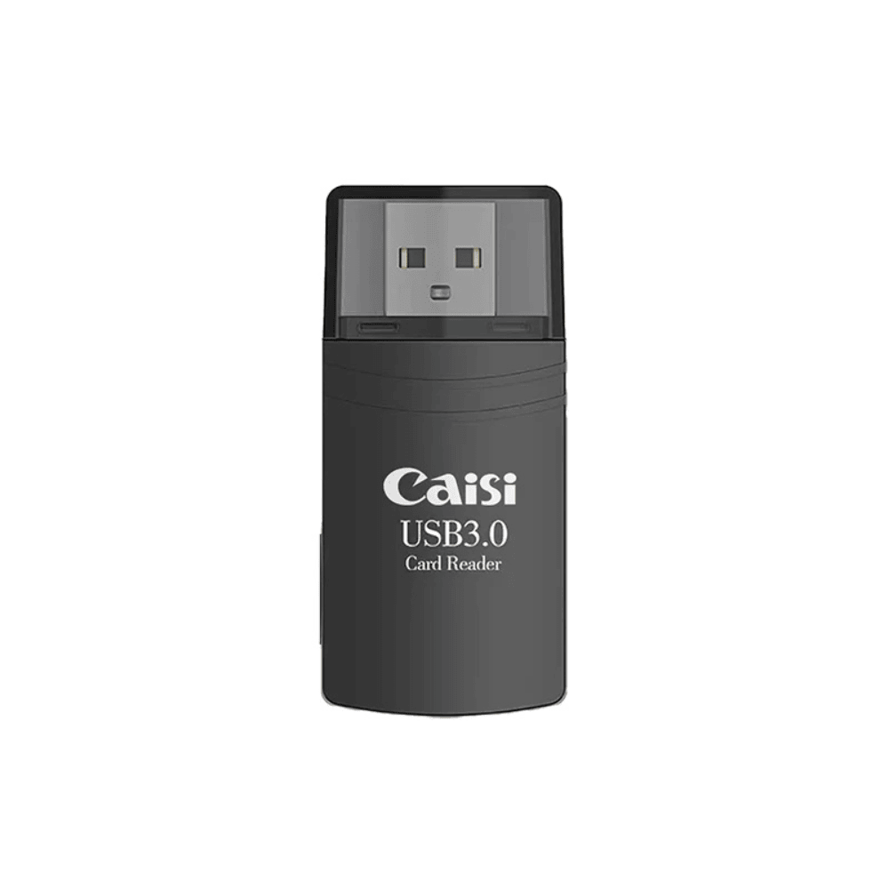 Caisi USB 3.0 Dual-Slot Card Reader0