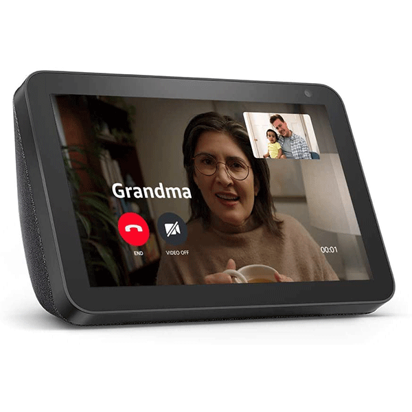 Echo Show 8 - HD smart display with Alexa - stay connected with video calling0