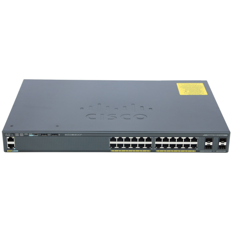 Cisco WS-C2960X-24TS-LL Catalyst Ethernet Switch- WS-C2960X-24TS-LL2