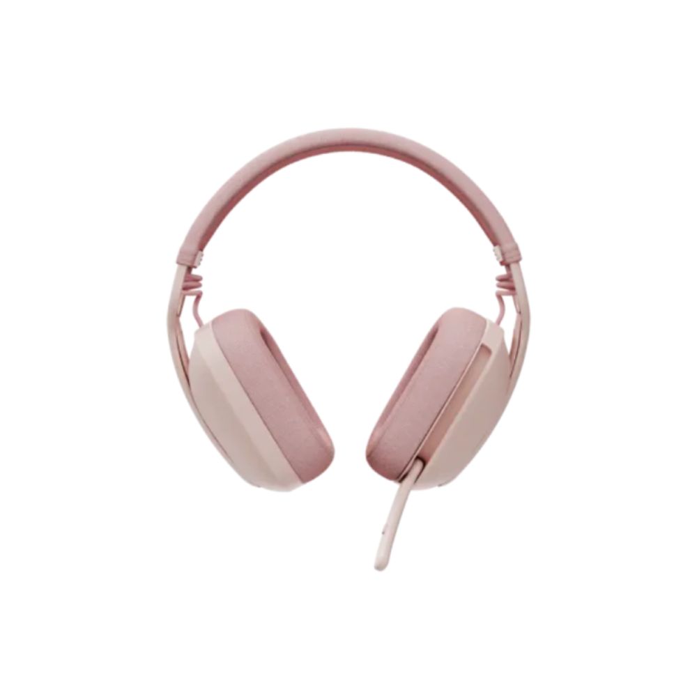 Logitech Zone Vibe 100 Bluetooth Over-the-ear Headphones - Rose - 981-001224