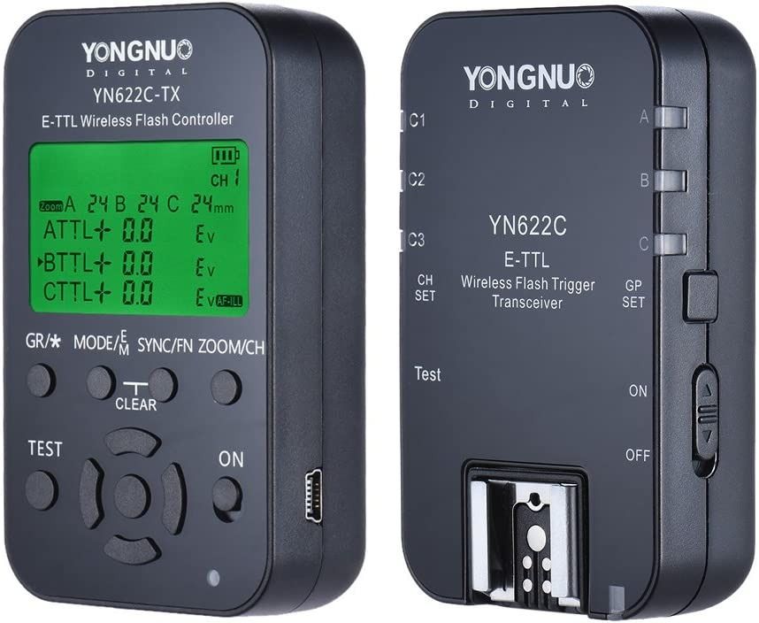 Yongnuo YN-622C-TX E-TTL II Wireless Flash Controller Kit for Canon0