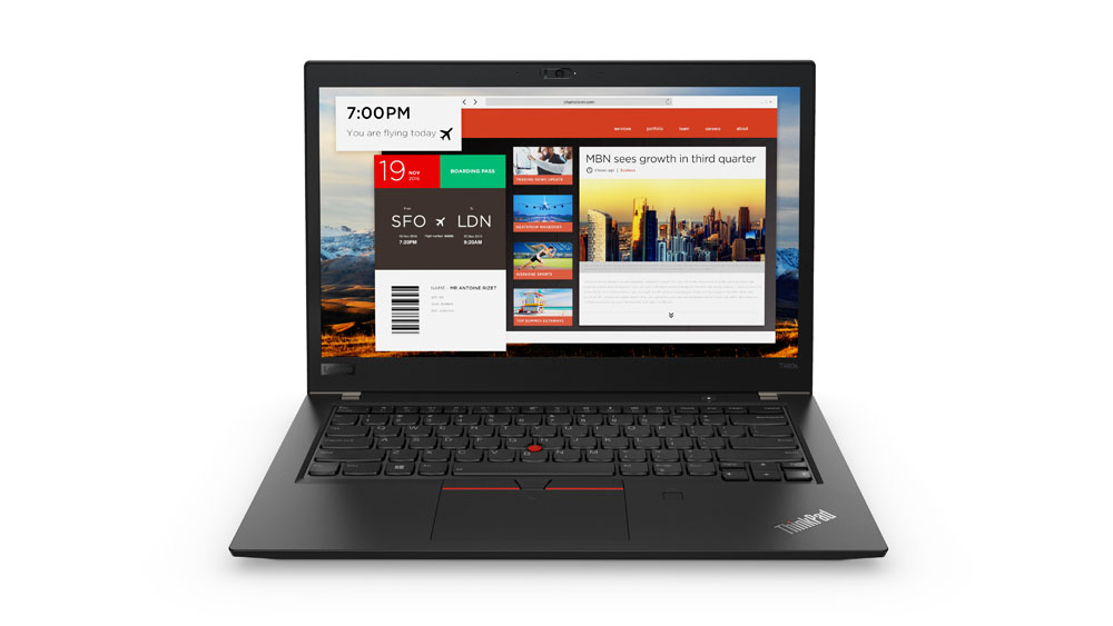 Lenovo ThinkPad T480s i5 8th Gen 8GB 256GB SSD Touch2