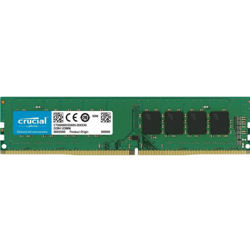 Crucial RAM 16GB DDR4 3200MHz CL22, Desktop Memory CT16G4DFRA32A3