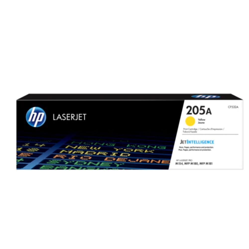 HP 205A Yellow Original LaserJet Toner Cartridge - CF532A