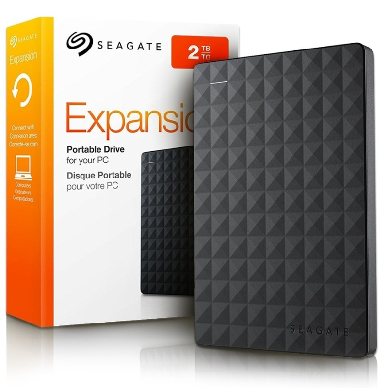 Seagate - Expansion 2TB External USB 3.0 Portable Hard Drive4