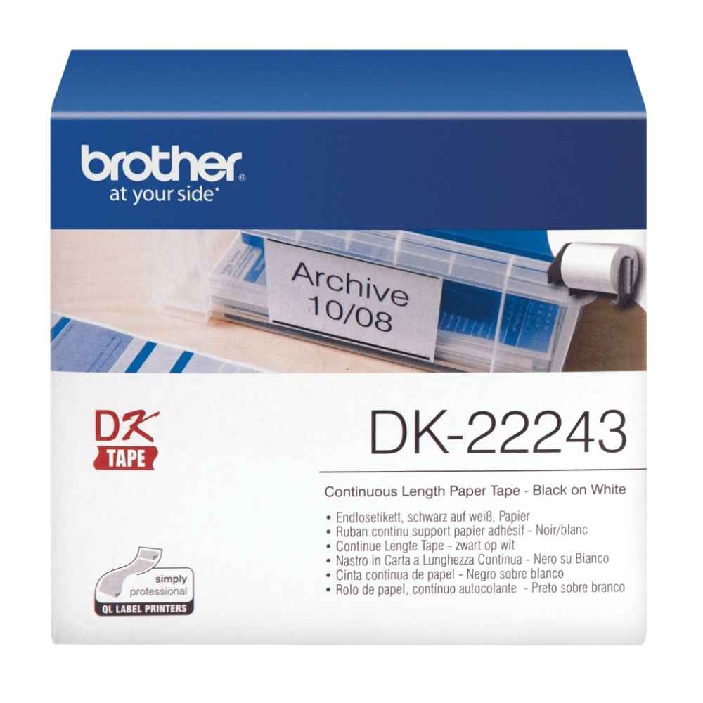 Brother DK-22243 Continuous  Paper Label Roll4