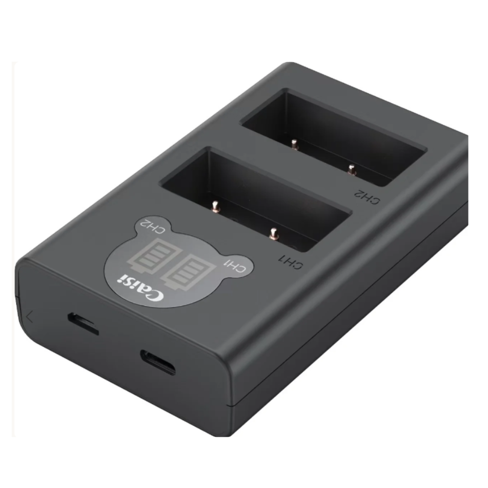 Caisi Canon LP-E10 Dual Battery charger2