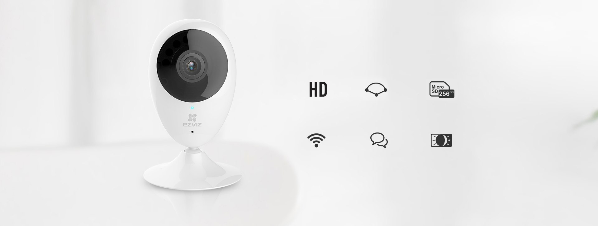 EZVIZ C2C Indoor Wi-Fi Camera – Full HD Smart Security Cam