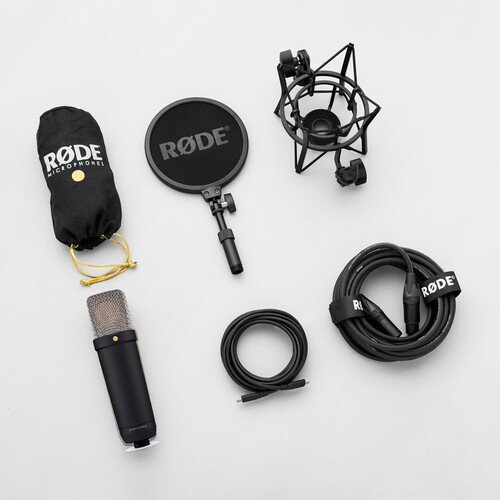 RODE NT1 5th Generation Large-Diaphragm Cardioid Condenser XLR/USB Microphone3