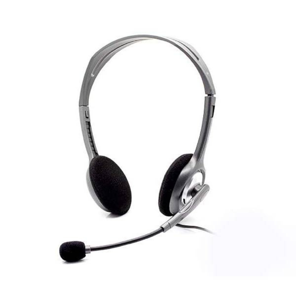 Logitech Stereo Headset H111 – Black (3.5 MM JACK) – 981-0005934