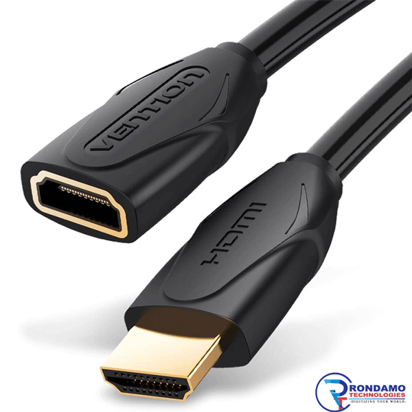 Vention Hdmi Extender Cable High Speed Exextension Cable Hdmi Male to Female Adapter Converter 3M2