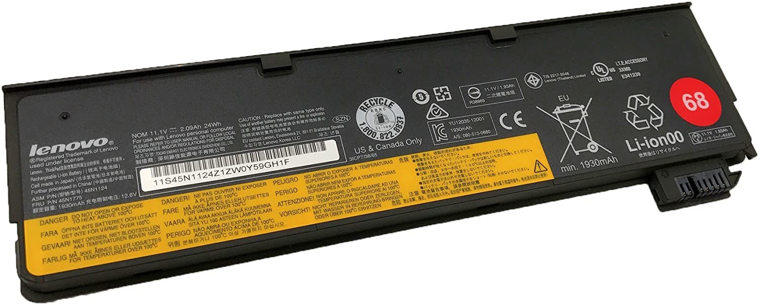 Lenovo ThinkPad X250 Laptop Replacement Battery