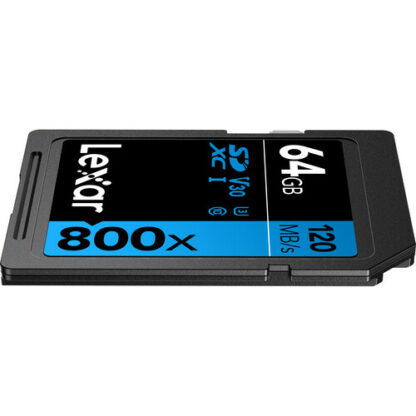 Lexar 64GB 120Mbps 800x UHS-I SDXC Memory Card (BLUE Series)3