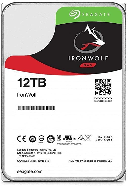 Seagate 12TB IronWolf 3.5