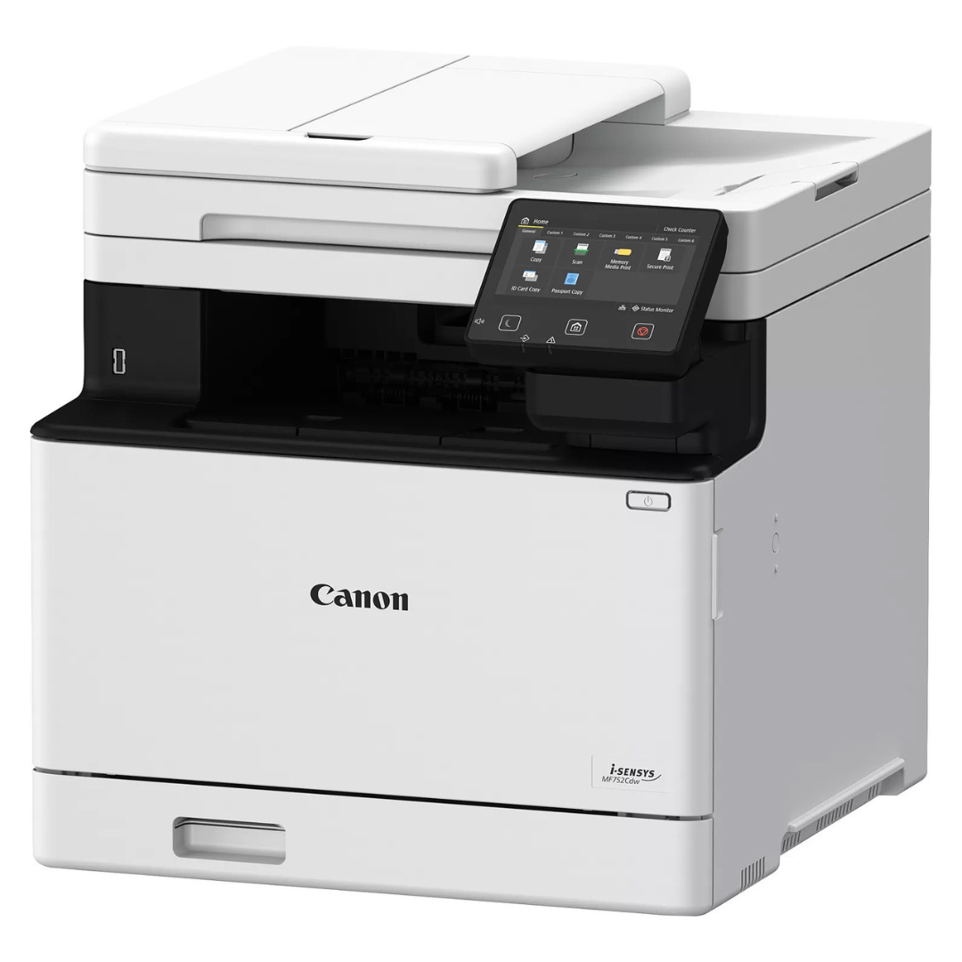 Canon i-SENSYS MF752Cdw A4 Color Multifunction Laser Printer- 5455C012AA3