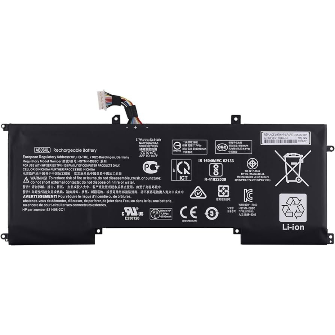 HP TPN-l128 battery- AB06XL0