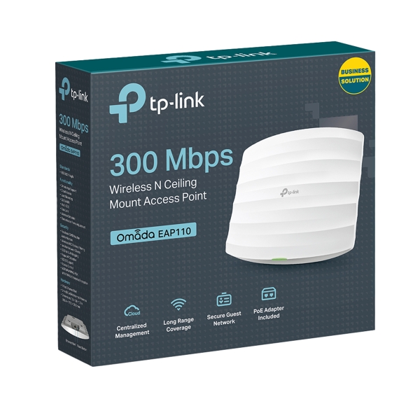TP-Link TL-EAP110 N300Mbps Ceiling Access Point 