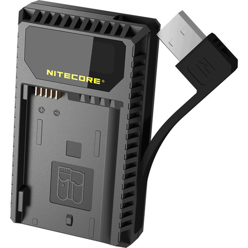 NITECORE UNK2 DUAL SLOT USB CAMERA BATTERY CHARGER
