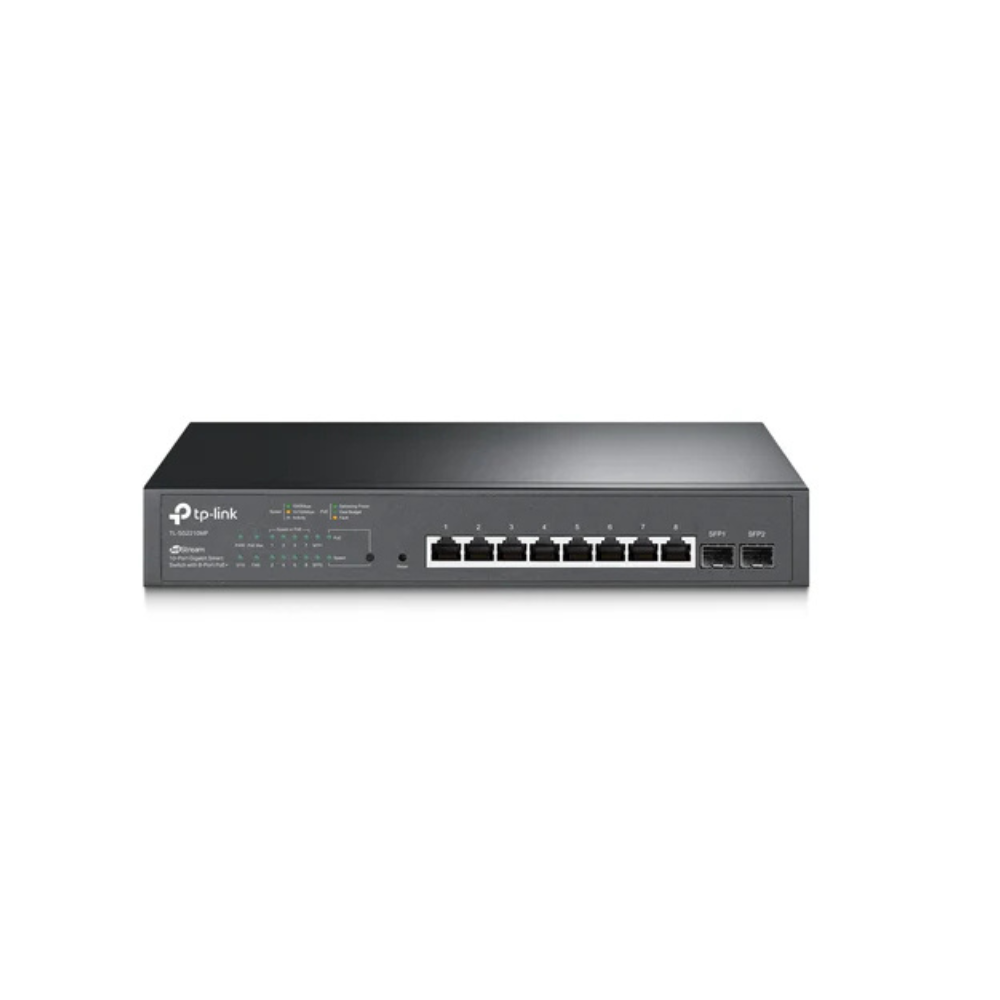 TP-Link TL-SG2210MP JetStream 10-Port Gigabit Smart Switch 