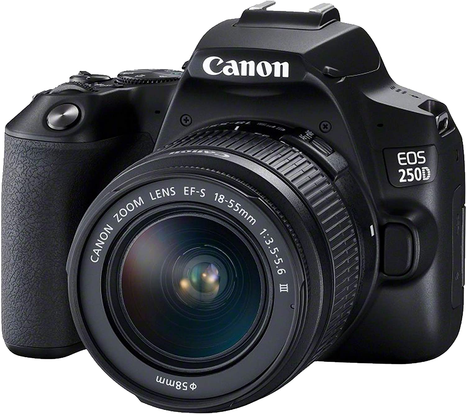Canon EOS 250D DSLR Camera with 18-55mm f/4-5.6 IS STM Lens