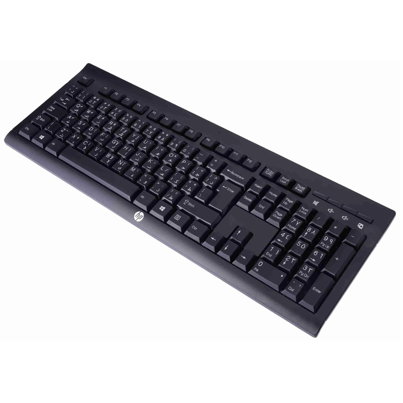  HP K2500 Wireless Keyboard (English & Arabic) – E5E78AA3