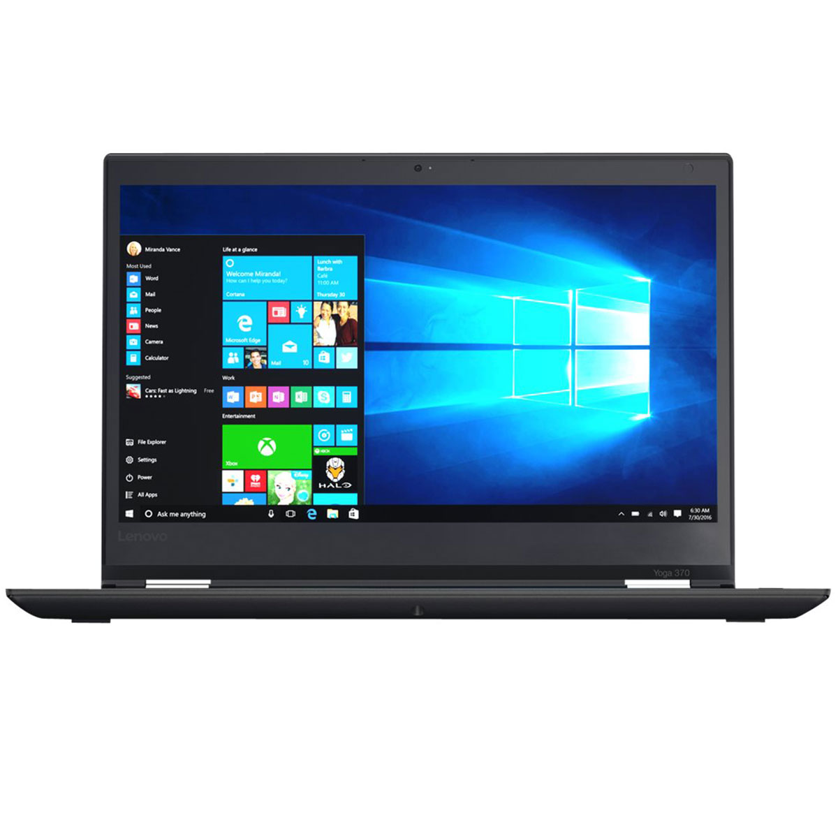 Lenovo Yoga 370 i7 7th Gen 16GB 256GB SSD X360 Touch2