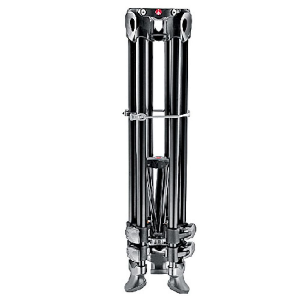 MANFROTTO MVT502AM VIDEO TRIPOD WITH MVH500 FLUID HEAD AND MIDDLE SPREADER