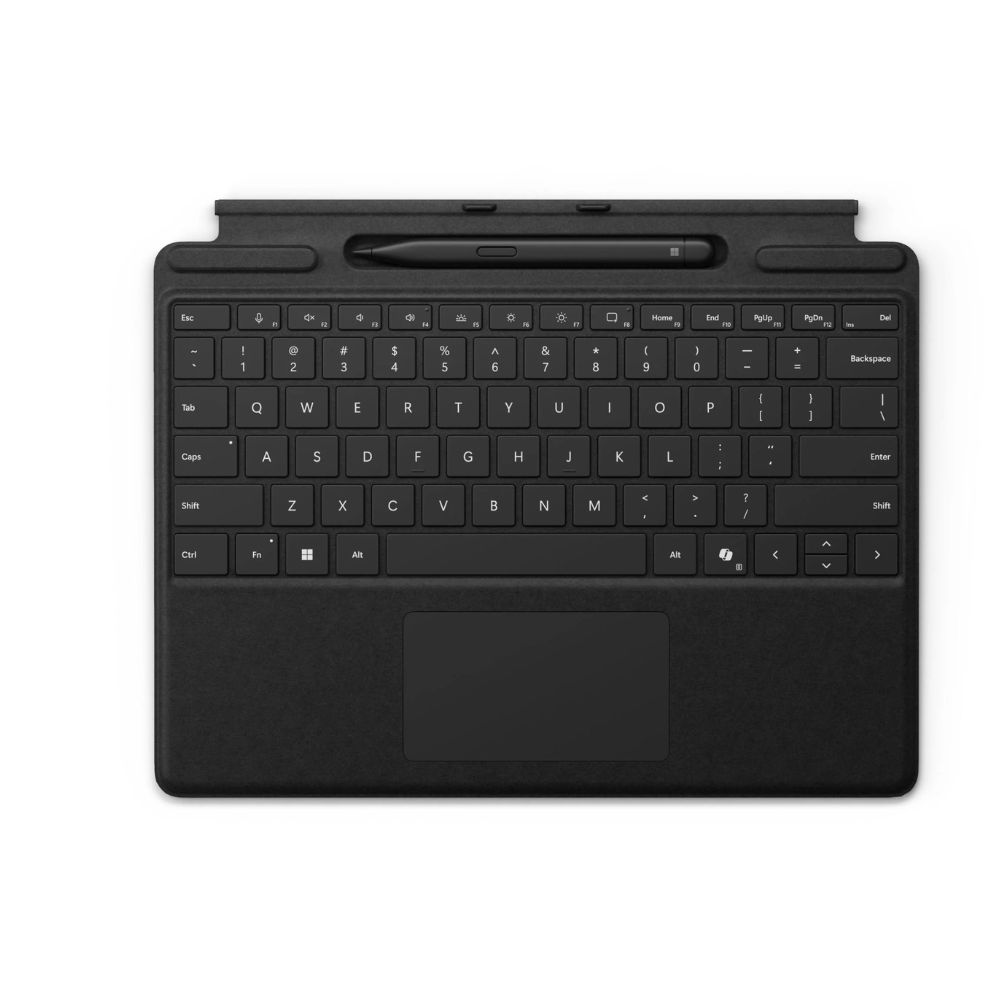 Microsoft Surface Pro keyboard 12 with pen, Backlit Black-EP2-33054